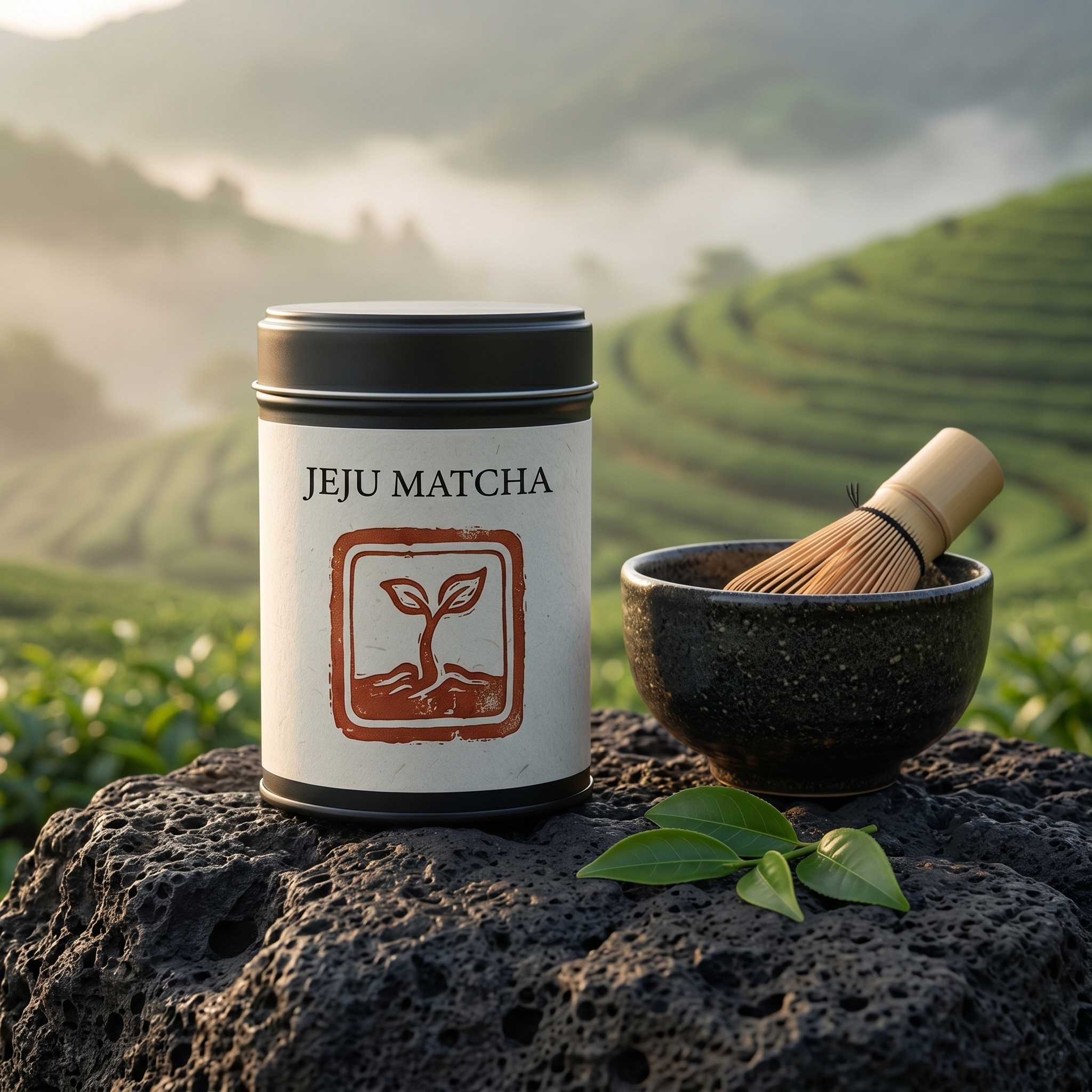 JeJu Matcha ceremonial-grade green tea powder