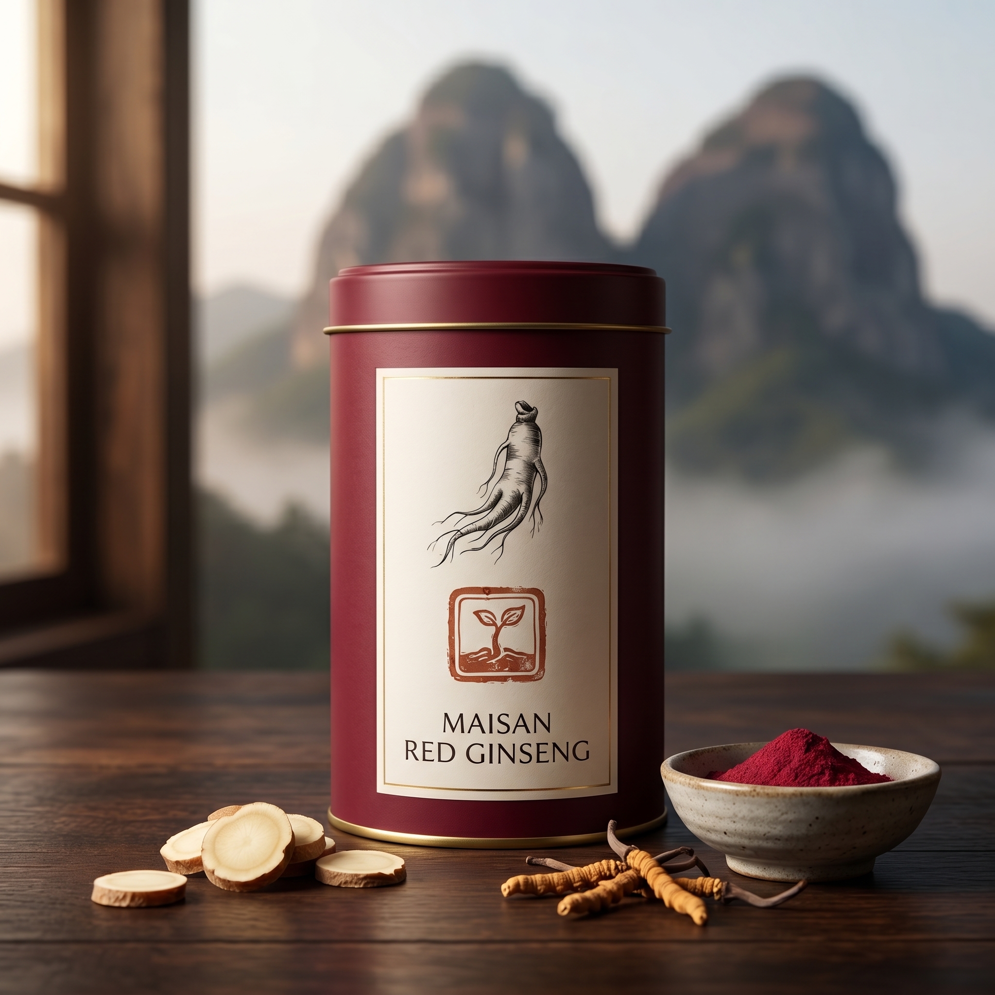 Maisan red ginseng wellness powder